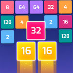 X2 Blocks 2048 Match Numbers
