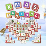 Božićne mahjong pločice
